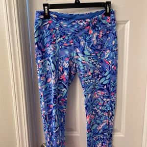NWT Lilly Pulitzer Luxletic cropped legging size M like new